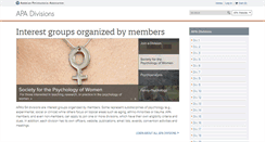 Desktop Screenshot of apadivisions.org